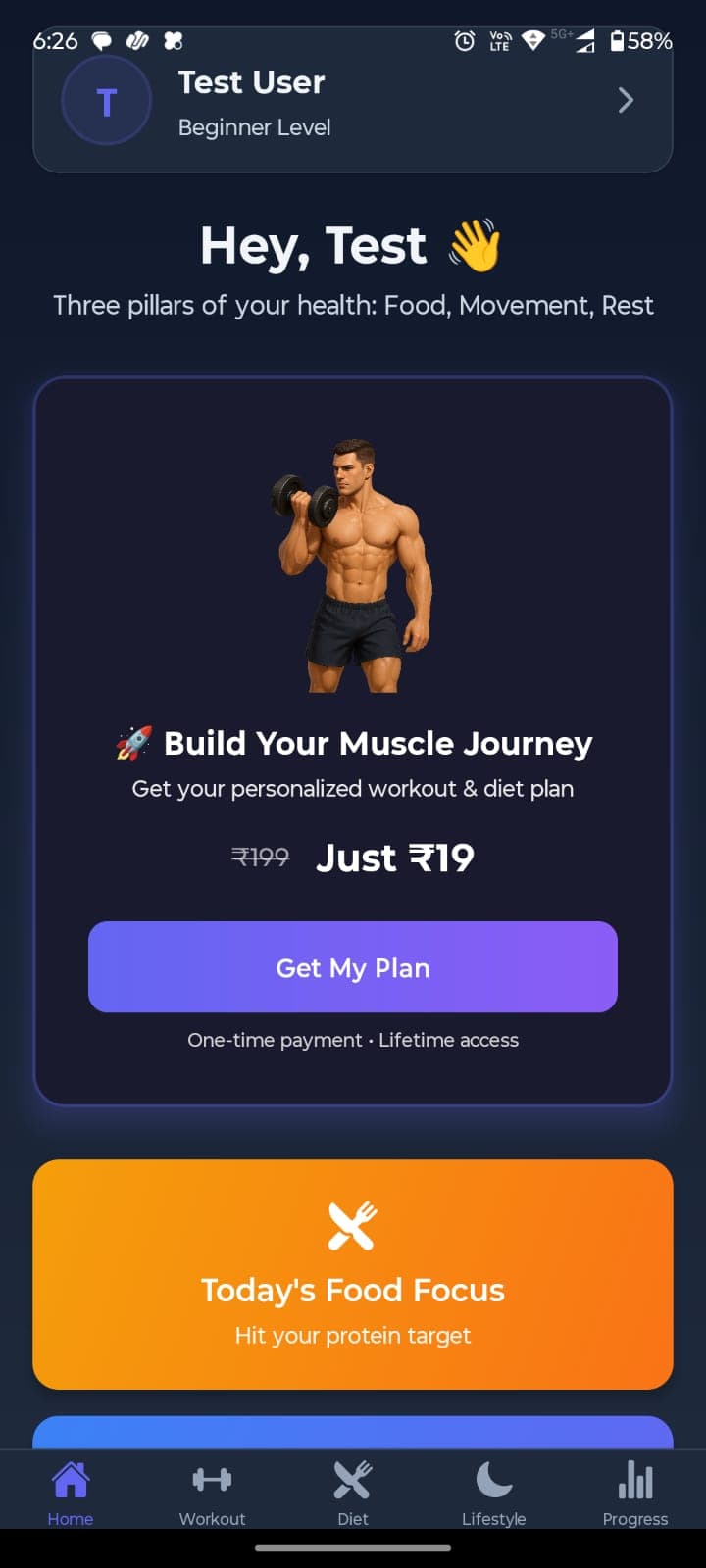 WeightGPT App Interface